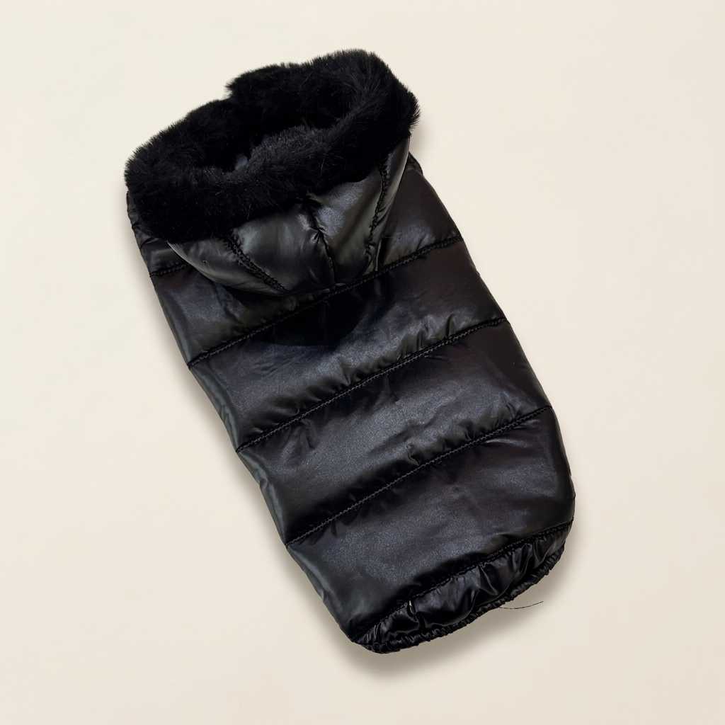 Piumino 100 grammi black