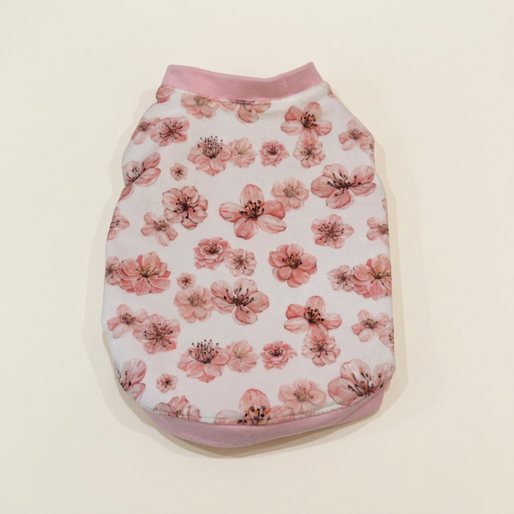 Bomberino reversibile fiori