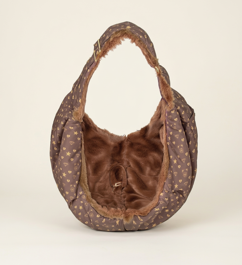 Soft Bag TopoMio Monogram Choco