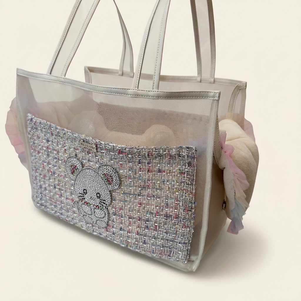 Confettissimo Tweed Bag Set completo