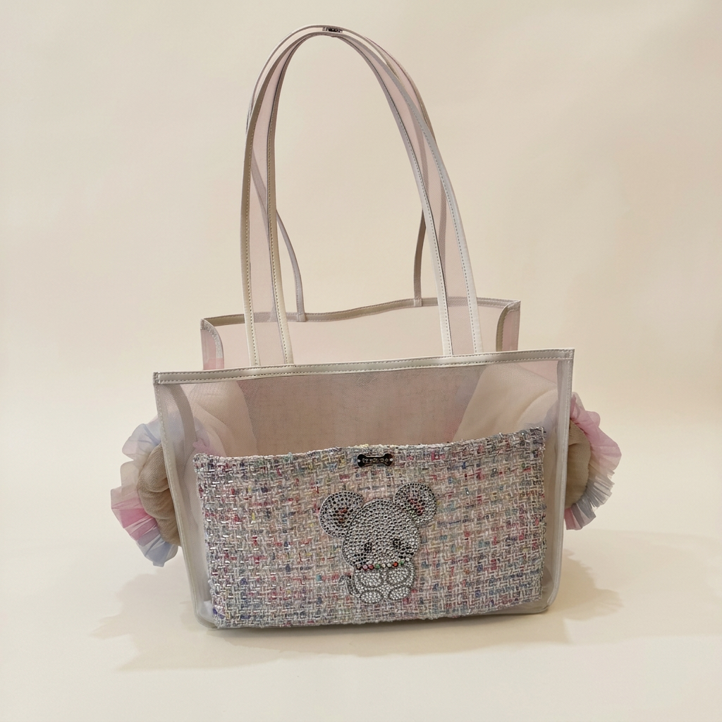 Confettissimo Tweed Bag Set completo