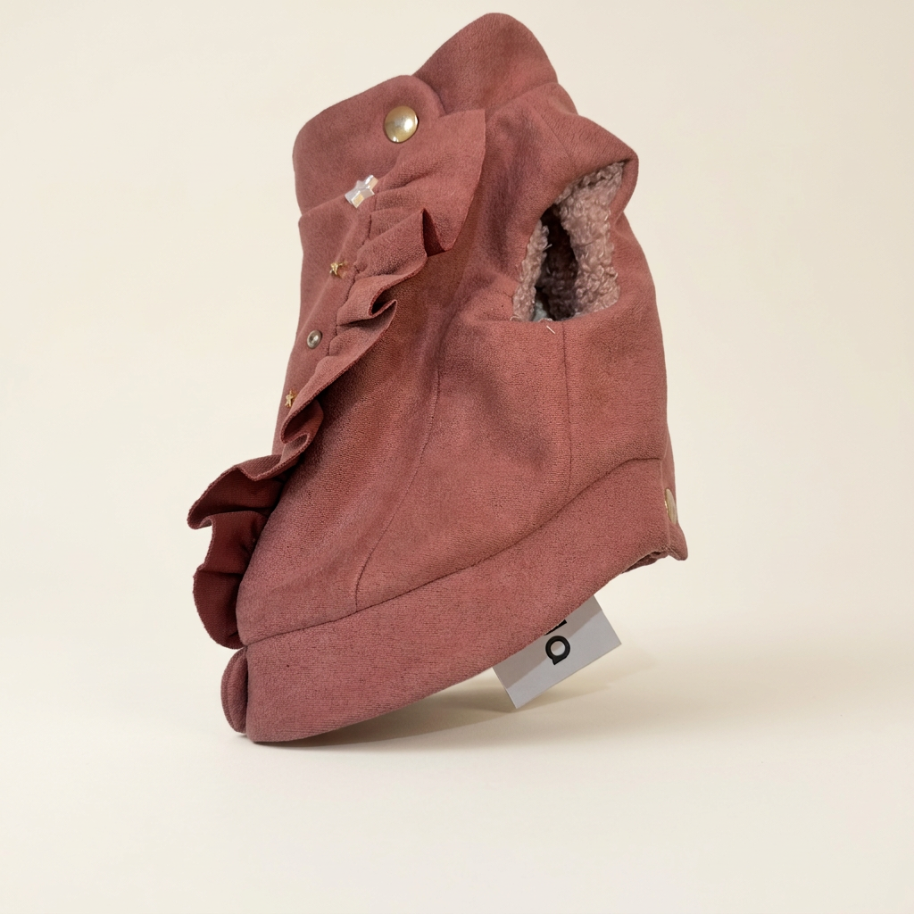Giubettino suede Rosa Antico