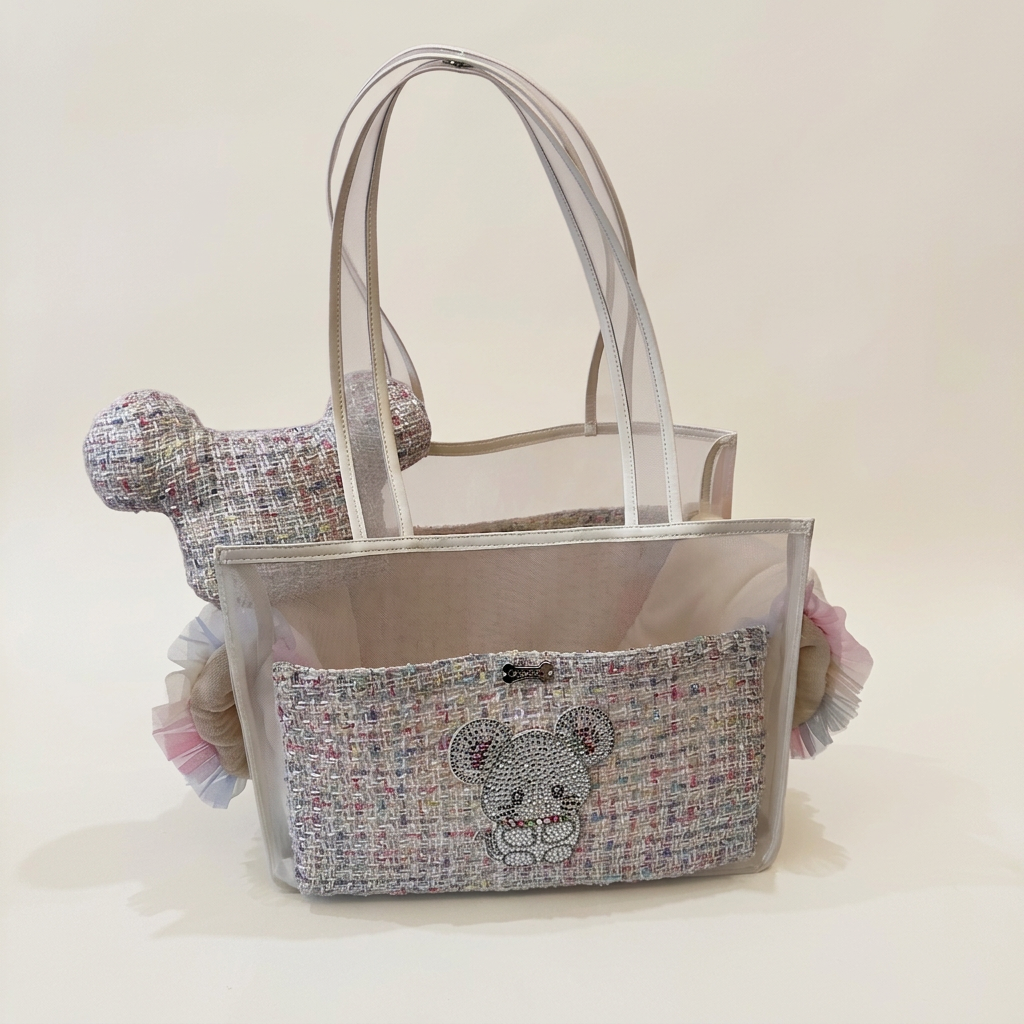 Confettissimo Tweed Bag Set completo