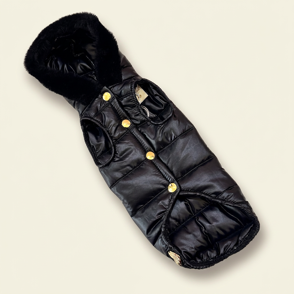 Piumino 100 grammi black