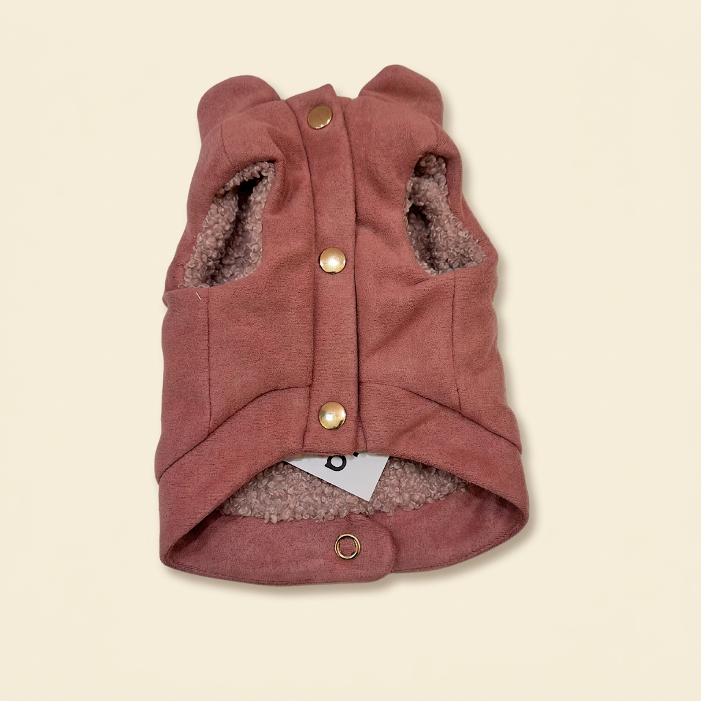 Giubettino suede Rosa Antico