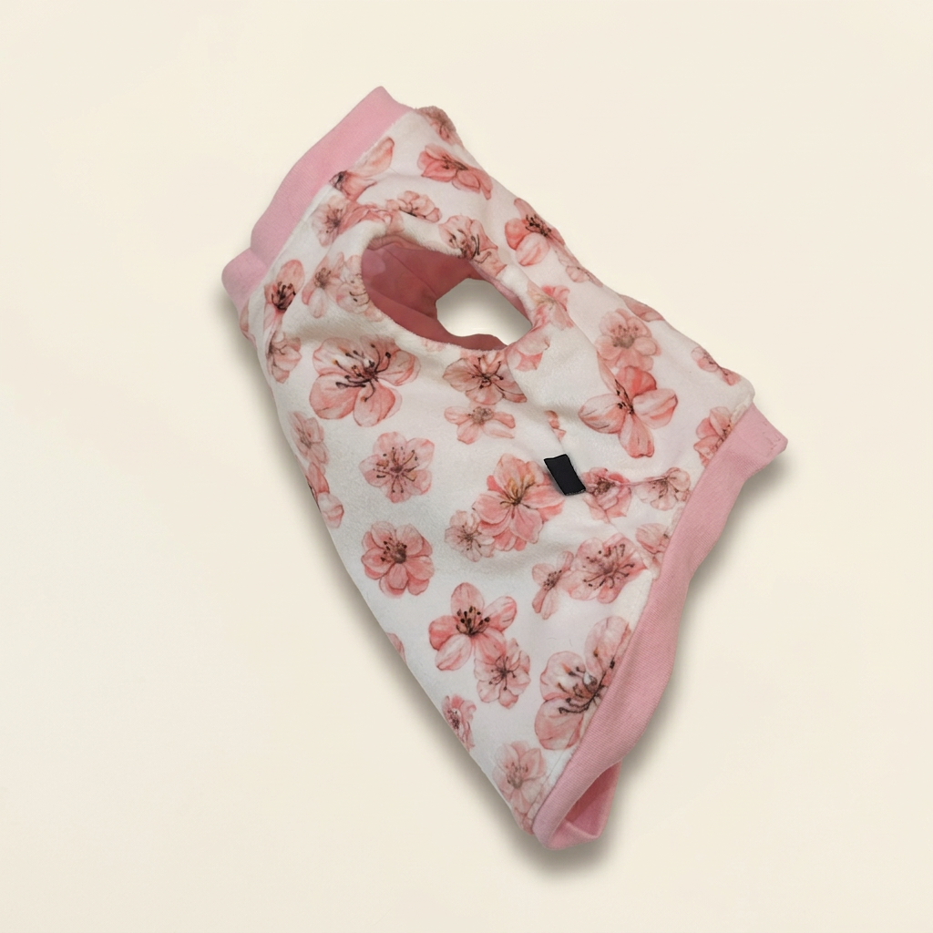Bomberino reversibile fiori