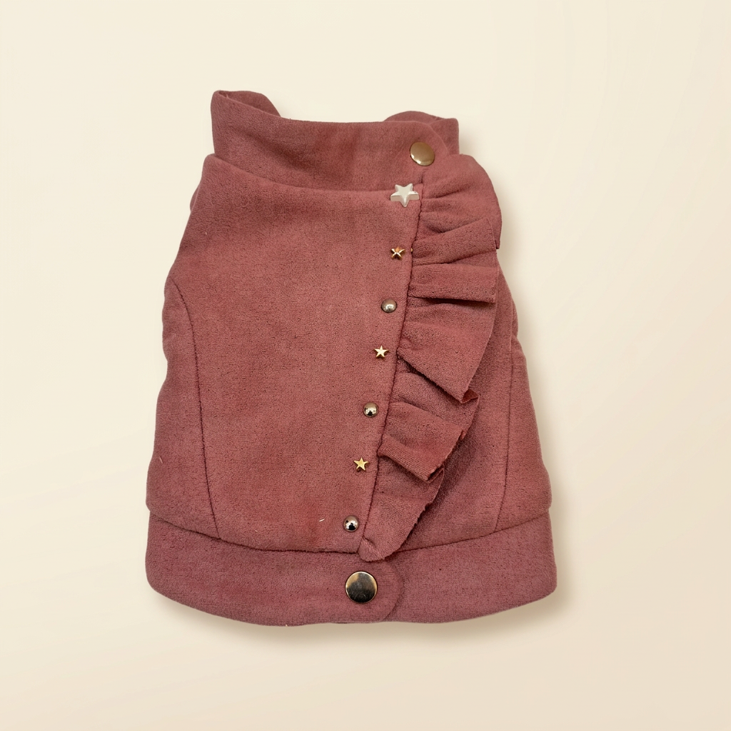 Giubettino suede Rosa Antico