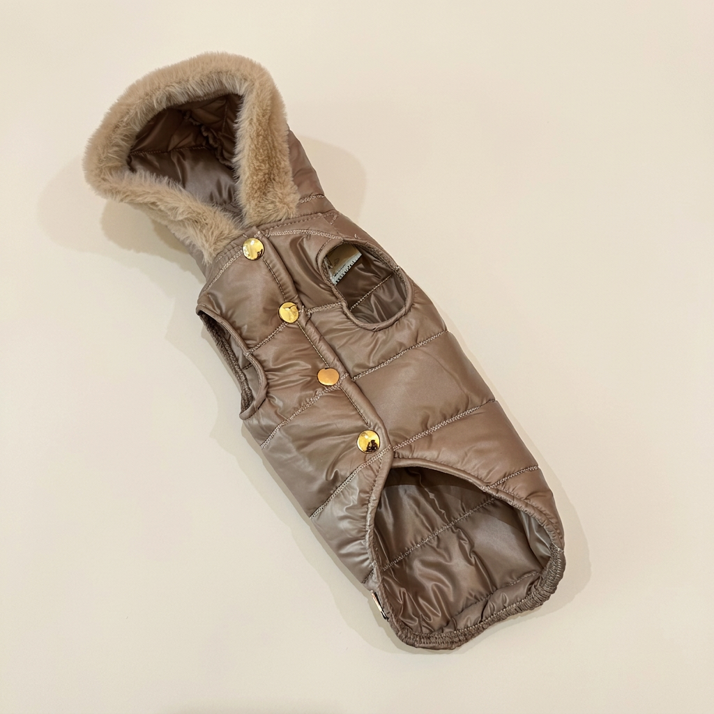Piumino 100 grammi beige