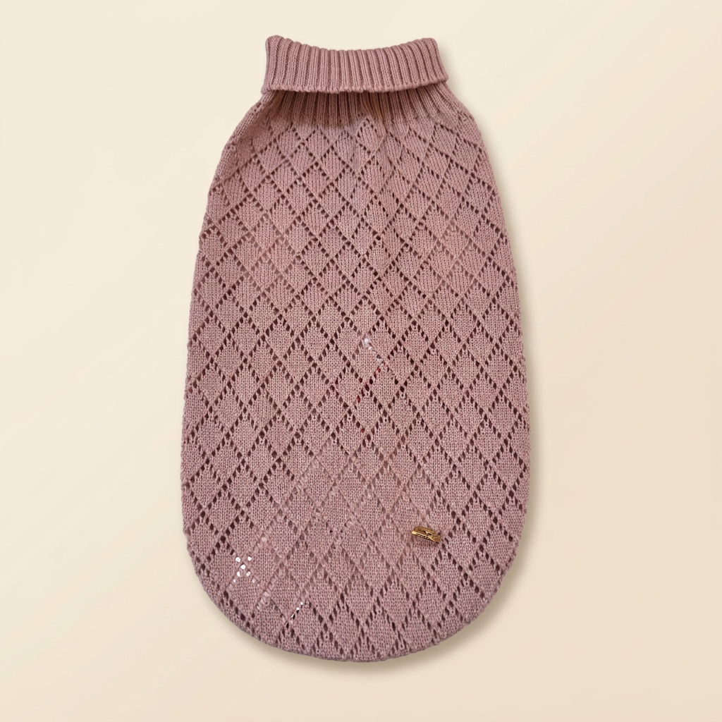 Pull Traforato pink