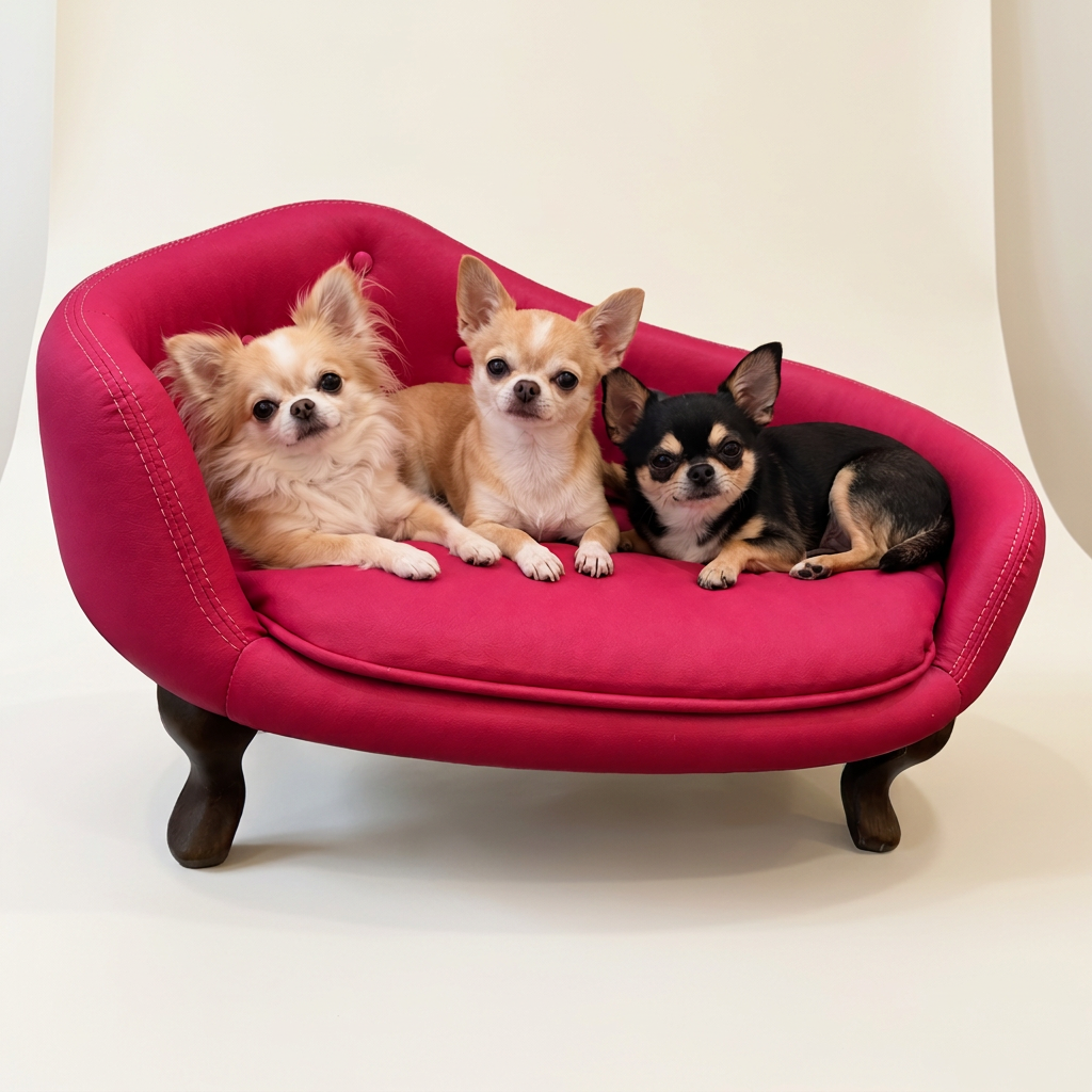 Divanetto Elegante fuxia