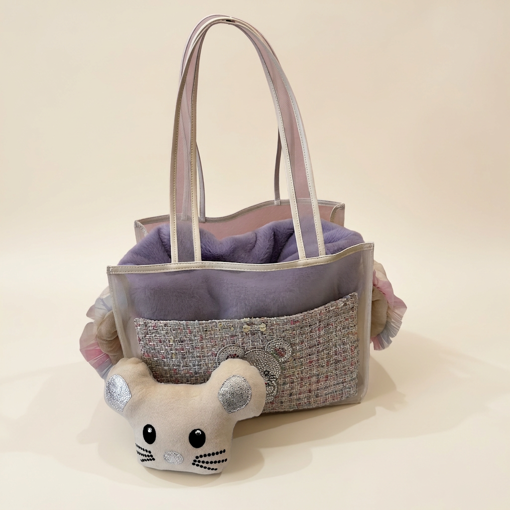 Confettissimo Tweed Bag Set completo