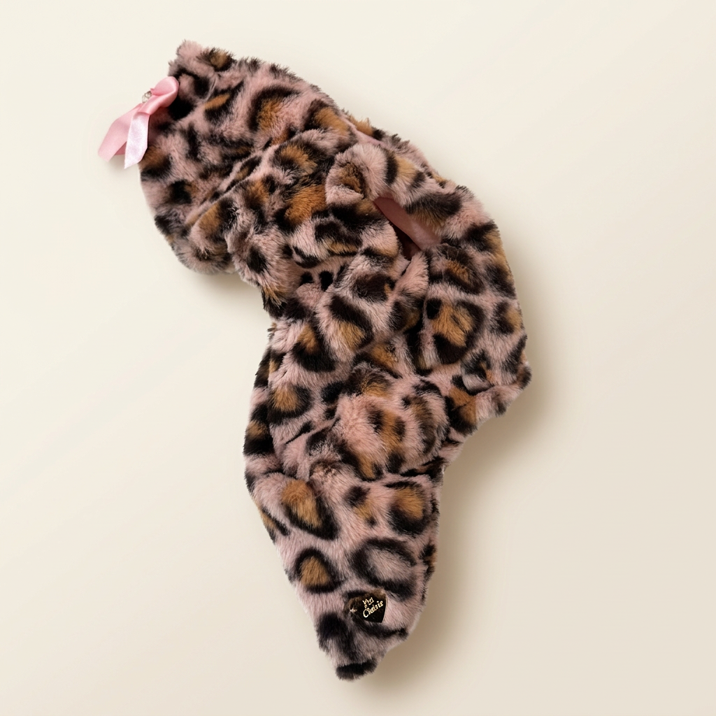 Pellicciotto leo Pink