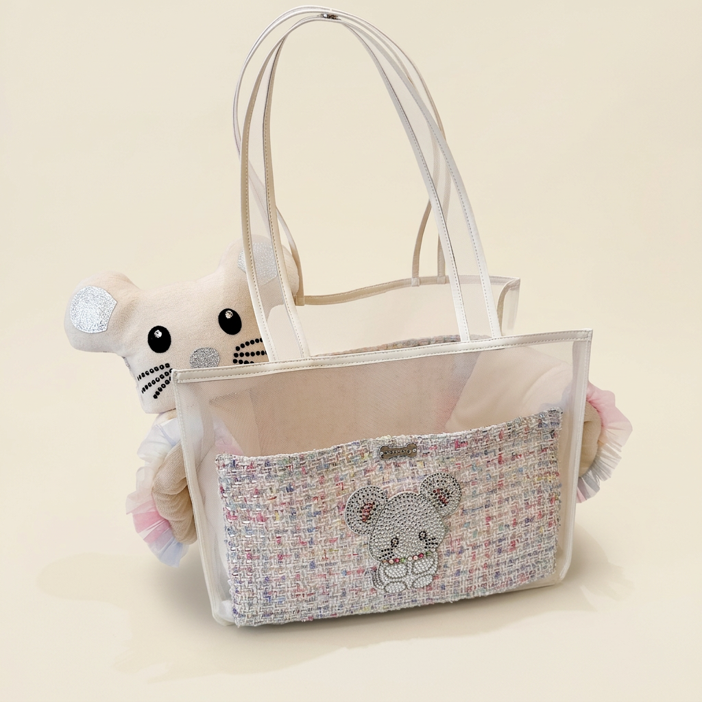 Confettissimo Tweed Bag Set completo