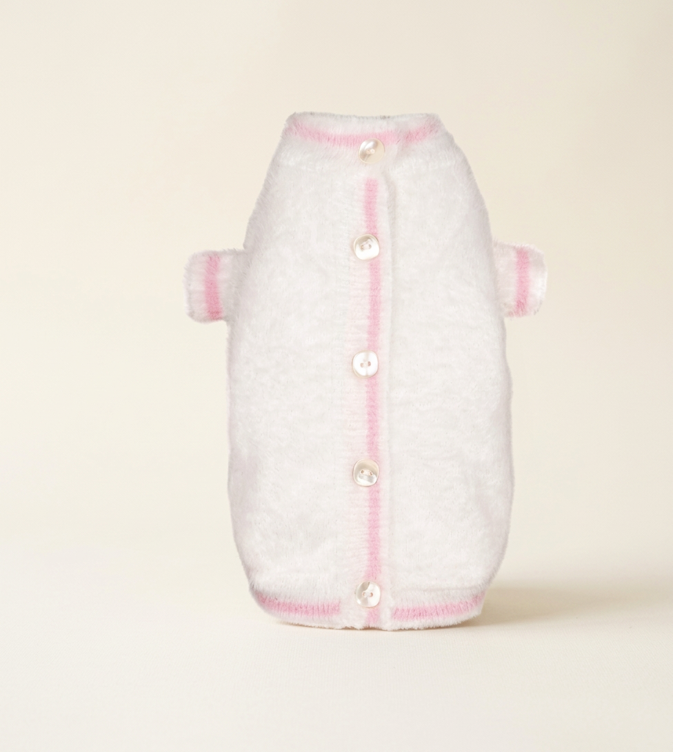 Petit Soufflé Pink Cardigan