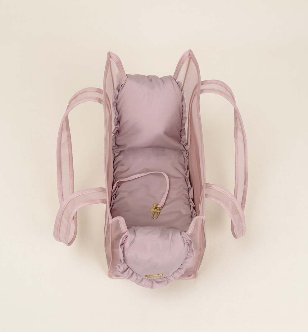 TopoMio Pink Suede Bag