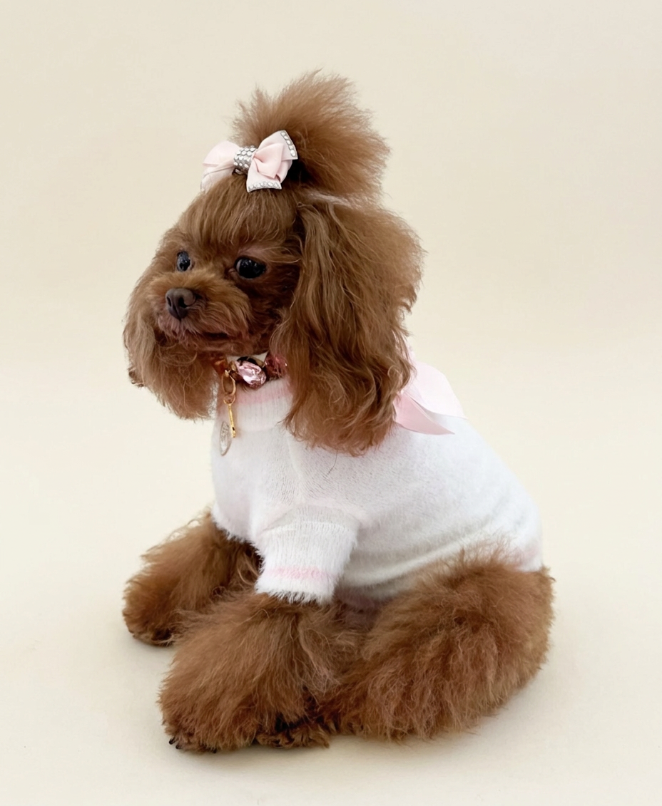 Petit Soufflé Pink Cardigan