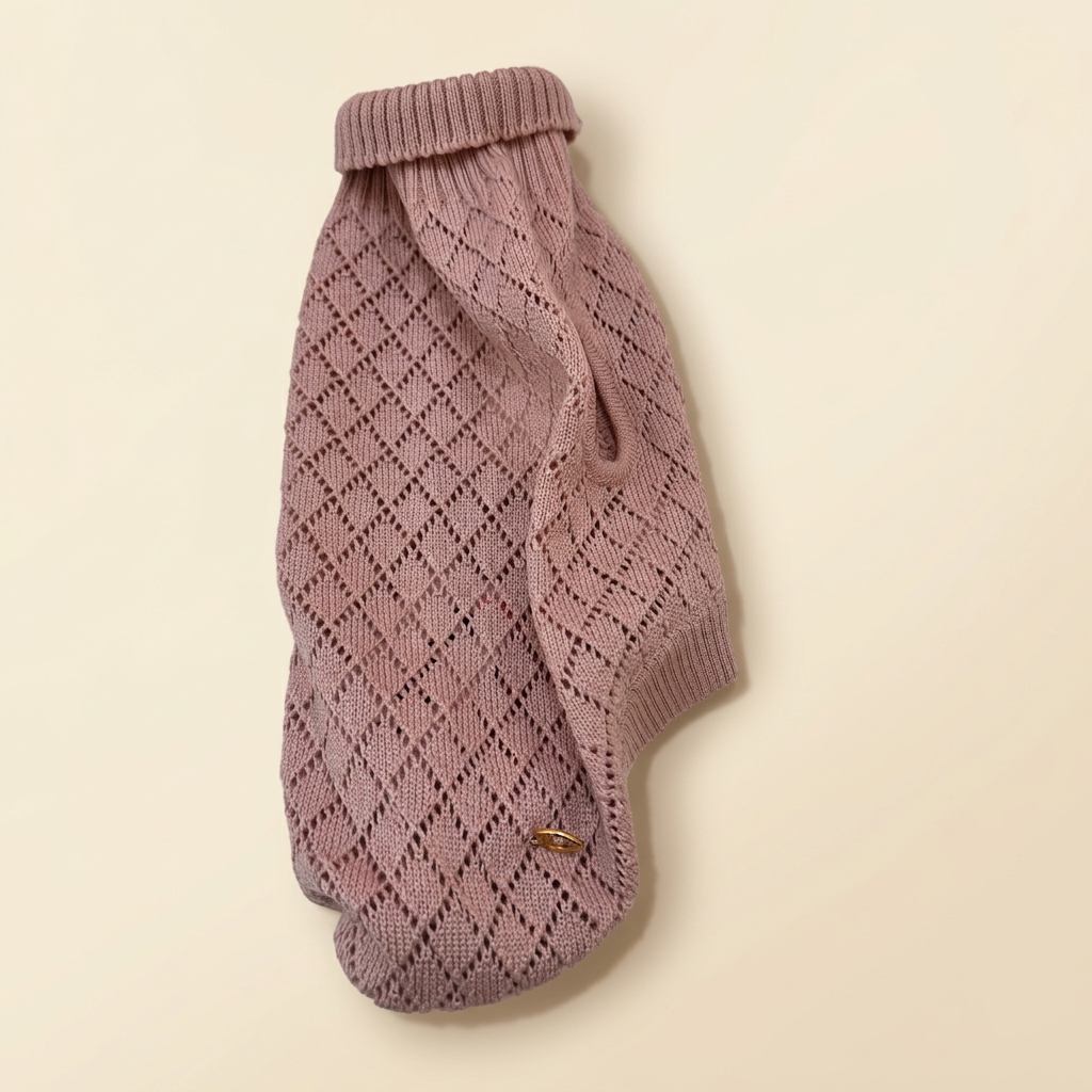 Pull Traforato pink