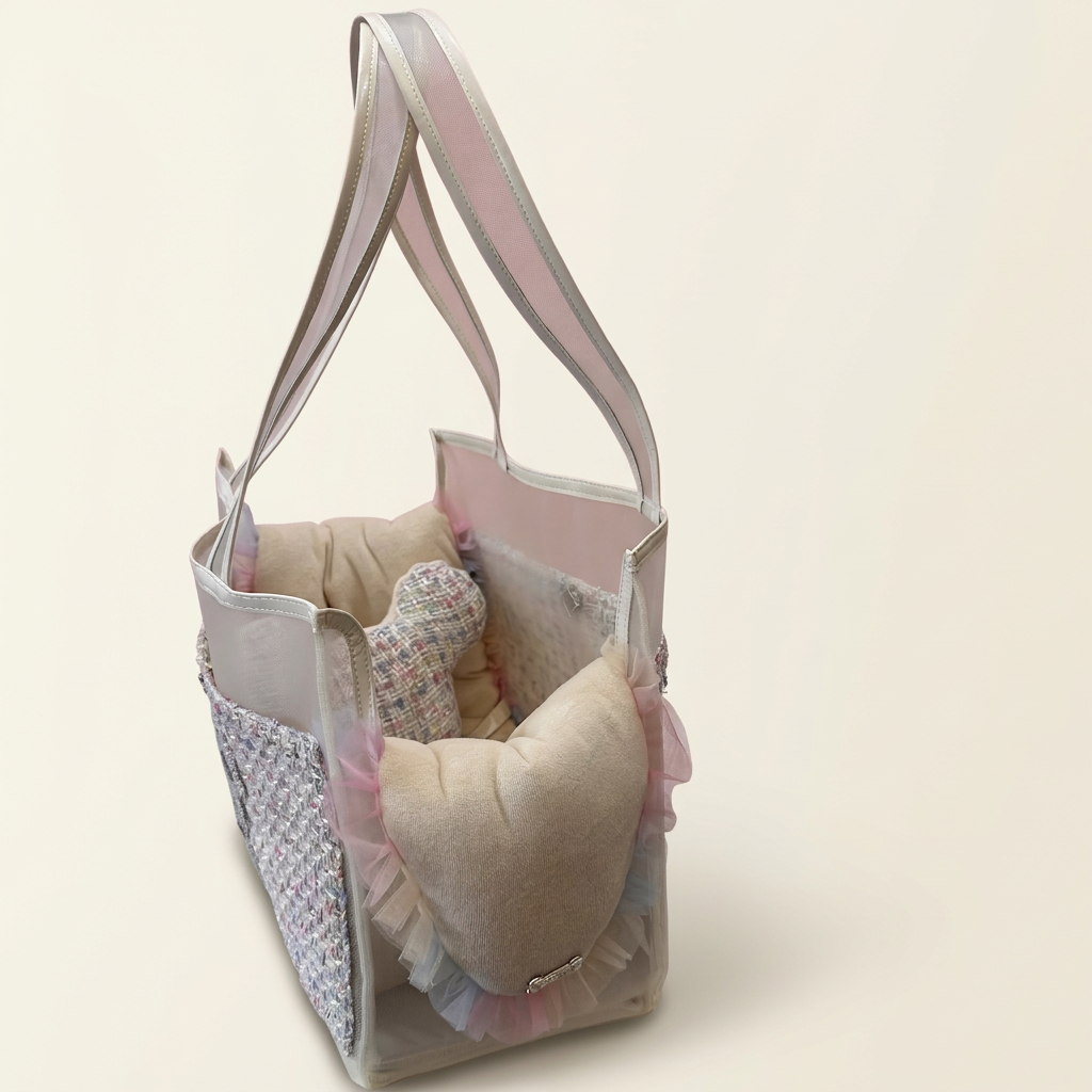 Confettissimo Tweed Bag Set completo