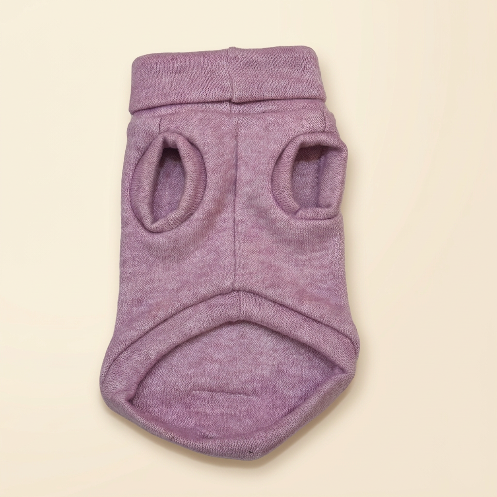 Maglia coccolino lilla