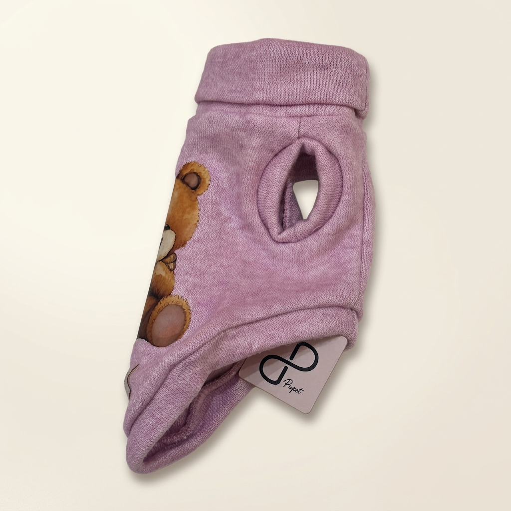 Maglia coccolino lilla
