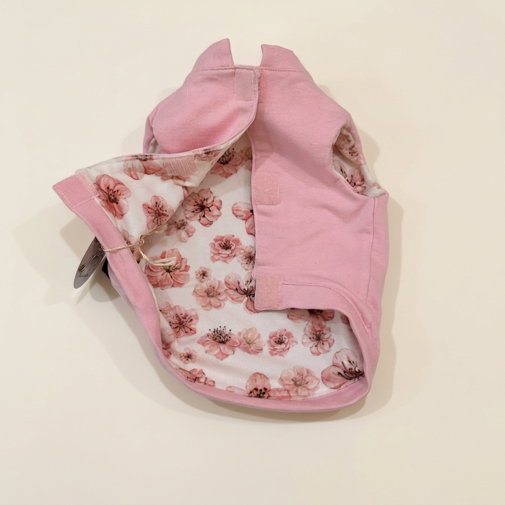 Bomberino reversibile fiori