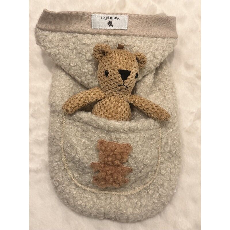 Felpa orsetto beige
