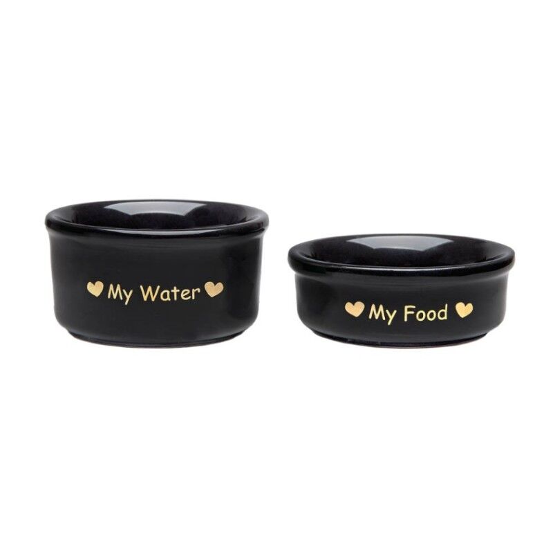 Set Ciotole Black