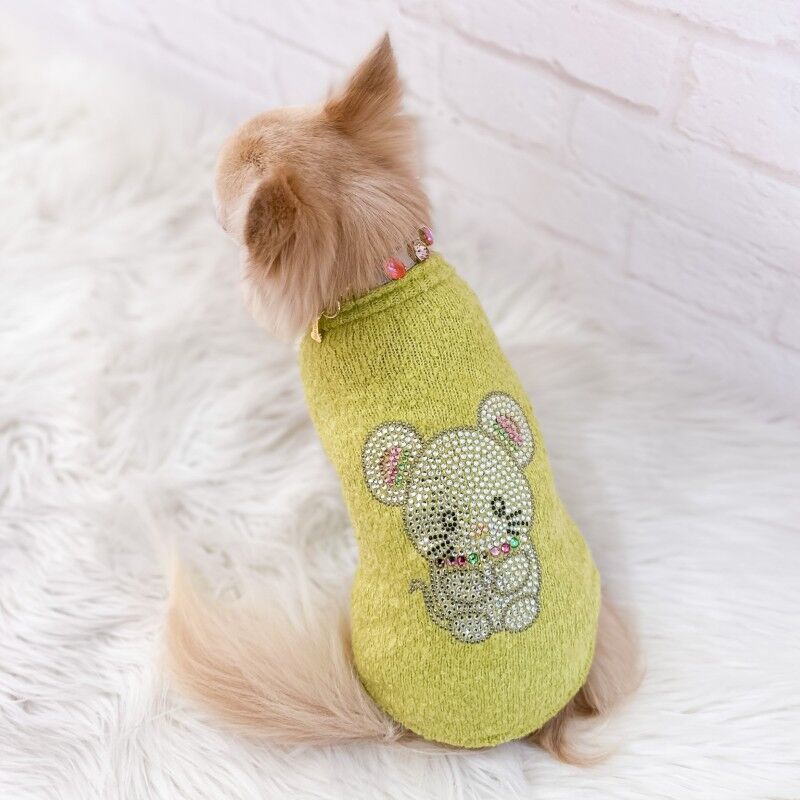 TopoMio Rainbow Cuddle Pull Pistacchio